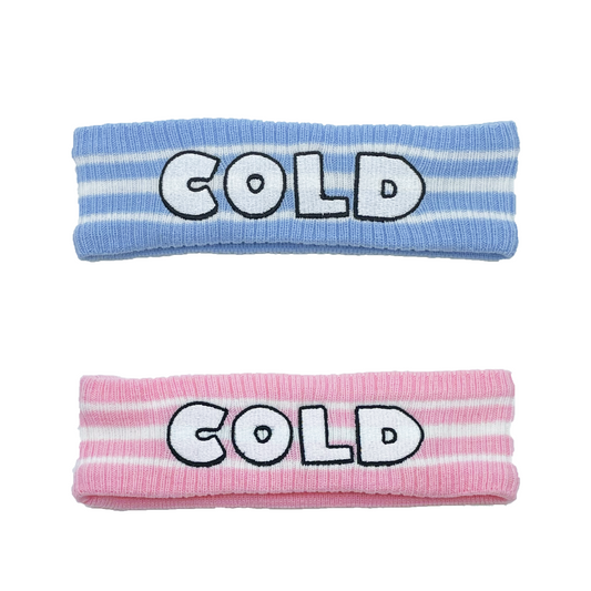 COLD Headband 2 Pack (Blue & Pink)