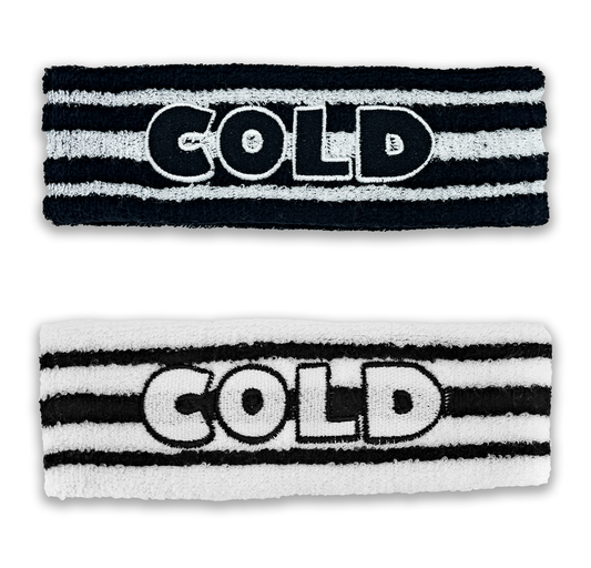 COLD Headband 2 Pack (Black & White)